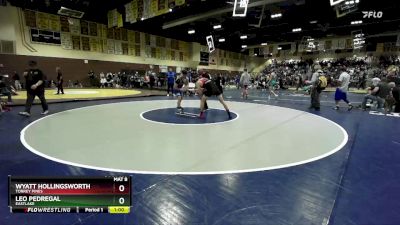 157 lbs Cons. Round 2 - Wyatt Hollingsworth, Torrey Pines vs Leo Pedregal, Eastlake