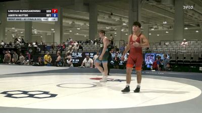 87 Finals kg Champ. Round 1 - Adonis Bonar II, MWC Wrestling Academy vs Aidan Squier, NMU