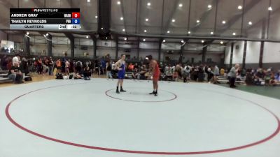 Junior FS - 150 lbs Cons. Round 3 - Sadat Clowers, Cleveland High School Wrestling vs Finnian Ball, Shelton Wrestling Club