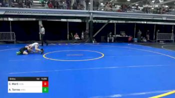 84 lbs Prelims - Cooper Merli, Hudson Valley vs Adrian Torres, Wrcl