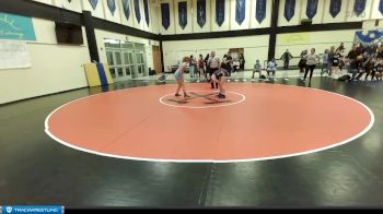 145lbs Champ. Round 2 - Trinity Debruhl, Centennial vs Abby Foster, Hanford (Girls)