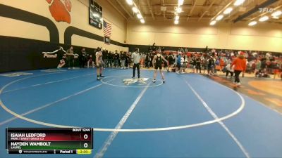 106C Round 2 - Isaiah Ledford, Park / Sweet Grass Co vs Hayden Wambolt, Laurel