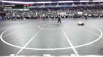66 lbs Round Of 16 - Chance Peters, Claremore WC vs Levi Baker, Team Central WC