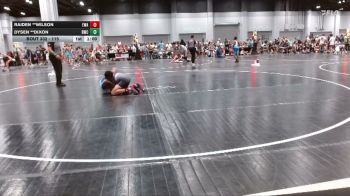 115 lbs Round 2 - Raiden **Wilson, Elite Wrestling Academy vs Dysen **Dixon, Rabbit Wrestling Club