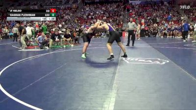 2A-285 lbs Semifinal - Eaghan Fleshman, Alburnett vs JT Kelso, Clarion-Goldfield-Dows