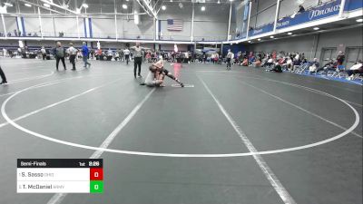 157 lbs Semifinal - Sammy Sasso, Ohio State vs Trae McDaniel, Army-West Point