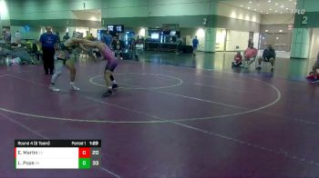 182 lbs Round 4 (6 Team) - Eason Martin, Storm Wrestling vs Landon Pope, Carolina Extreme