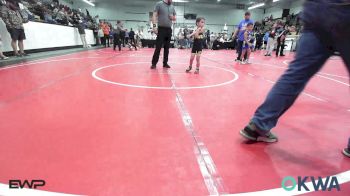 46 lbs Rr Rnd 3 - Baker Hyso, Jay Wrestling Club vs Heston Hayes, Vinita Kids Wrestling