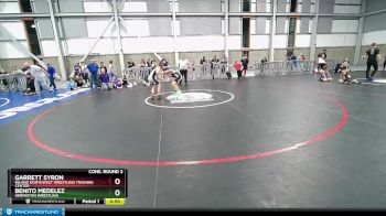 92 lbs Cons. Round 3 - Garrett Syron, Inland Northwest Wrestling Training Center vs Benito Medelez, Hermiston Wrestling