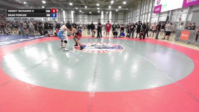132 lbs Cons. Round 1 - Sidney Richards II, Takedown Express Wrestling Club vs Dean Fowler, Shelton Wrestling Club