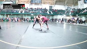157 lbs Quarterfinal - Lane Button, Central Michigan vs Jabari Hinson, Arizona State