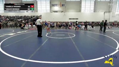 138 lbs Round 5 - Isabella Wagner, Club Not Listed vs Gracie Newman, Homer Wrestling Club