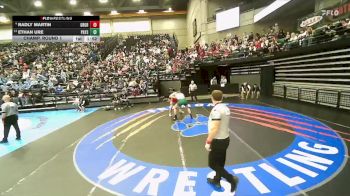 5A 215 lbs Champ. Round 1 - Ethan Ure, Payson vs Radly Martin, Granger