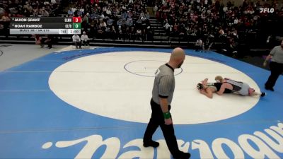 5A 215 lbs Champ. Round 1 - Jaxon Grant, Salem Hills vs Noah Ramboz, Clearfield