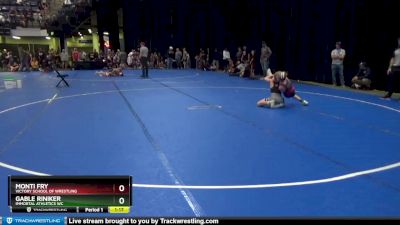 85 lbs Quarterfinal - Gable Riniker, Immortal Athletics WC vs Monti Fry, Victory School Of Wrestling