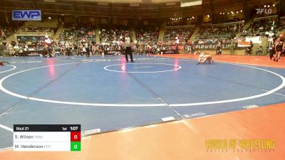 67 lbs Round Of 32 - Sawyer Wilson, Tonganoxie Wrestling Club vs Maddox Henderson, Standfast