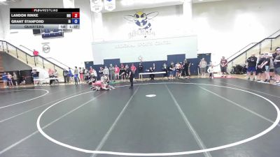 132 lbs Quarters - Landon Rinke, MN vs Grant Stanford, IA