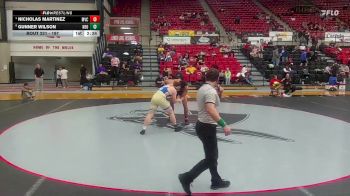 197 lbs Cons. Round 4 - Nicholas Martinez, Missouri Valley vs Gunner Wilson, NEO