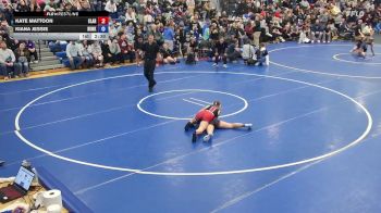 126 lbs Cons. Round 2 - Kate Mattoon, Clarence vs Kiana Jessie, Dunkirk