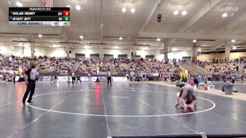 A 144 lbs Cons. Round 2 - Wyatt Jett, Marshall Co. High School vs Nolan Henry, Alcoa High School