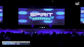 RAMS All Stars - Rain [2026 L2 Senior - D2 - Small Day 2] 2026 Spirit Fest Grand Nationals