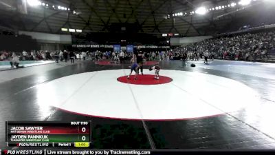 49 lbs Quarterfinal - Jacob Sawyer, Mat Demon Wrestling Club vs Jayden Pannkuk, Tumwater Wrestling Club