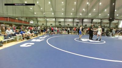 16U Boys GR - 106 lbs Champ. Round 2 - Nick Burns, CO vs Thiago Silva, CA