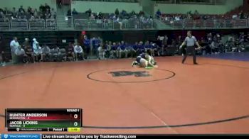 152 lbs Round 1 (3 Team) - Hunter Anderson, Bennington vs Jacob Licking, Norfolk