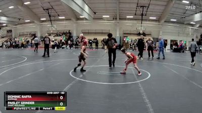 60 lbs Cons. Semi - Dominic Raffa, Rampage vs Paisley Grinder, SMWC Wolfpack