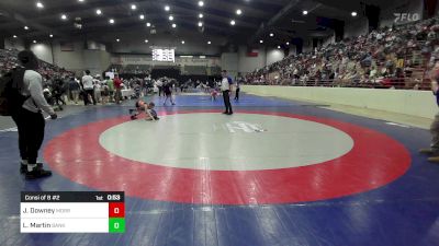 57 lbs Consi Of 8 #2 - Jay Downey, Morris Fitness Wrestling Club vs Lucas Martin, Banks Co. BattleBorn Wrestling