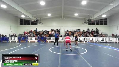 157 lbs Cons. Round 2 - Jermiah Sanchez, Kerman vs Juan Donato, Arroyo Grande