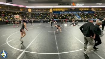 120 lbs Champ. Round 2 - Angelina Gochis, Maple Park (Kaneland) vs Elizabeth Ehlen, Raccoon River-Northwest