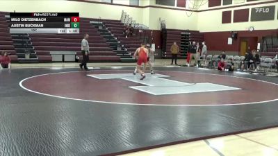 157 lbs Round 3 (3 Team) - Austin Buckman, Independence vs Milo Dietzenbach, Marion