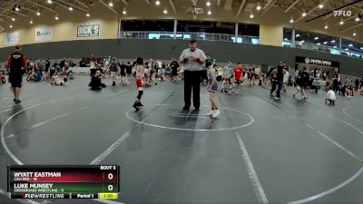 60 lbs Round 3 - Wyatt Eastman, Cali Red vs Luke Munsey, Crossroads Wrestling