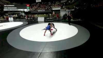 105 lbs Cons. Quarters - Emi Guerrero vs Jade Demarbieux