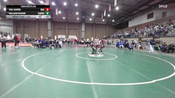110 lbs Semifinal - Killian Evans, Blue Springs South vs Gia Gabel, Pine Creek