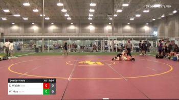 97 lbs Quarterfinal - Carson Walsh, Edge Wrestling vs William May, Buchson