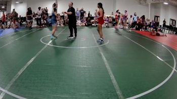 145 lbs Round 2 (6 Team) - Lylah Rodriguez, CTWHALE vs Brigid Hatton, Ground Up USA