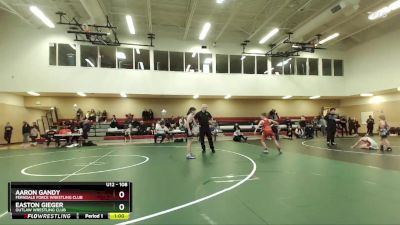 108 lbs Round 5 - Aaron Gandy, Ferndale Force Wrestling Club vs Easton Gieger, Outlaw Wrestling Club