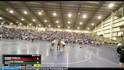 288 lbs Champ. Round 2 - Clayton Atkinson, Fremont vs Robbie Whelan, Wasatch