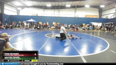 40-43 lbs Round 4 - Jet Packard, Fighting Squirrels vs Klayton Naillon, Hawk Wrestling Club