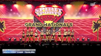 South Coast Cheer - Fearless [2026 L6 Senior - XSmall Day 3] 2026 Spirit Sports Grand Nationals
