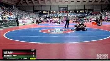 1A-165 lbs Quarterfinal - KENNETH WEST, Commerce Hs vs Jax Guinn, Dade County