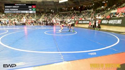 80 lbs Consi Of 16 #2 - Everett Kreiley, Gold Rush Wrestling Academy vs Axel Forsman, VICI Wrestling