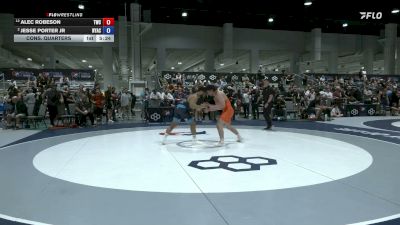 82 kg Cons. Quarters - Alec Robeson, Tiger Wrestling Club vs Jesse Porter Jr, Nyac
