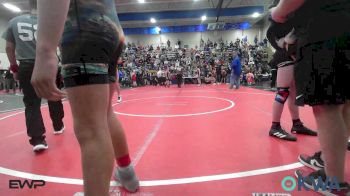 140-155 lbs Semifinal - Jaxton Snelson, Barnsdall Youth Wrestling vs Eli Phillips, Grove Takedown Club