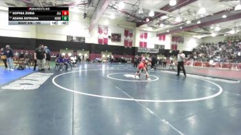 100 lbs Cons. Round 3 - Sophia Zubia, Ayala vs Adana Estrada, Norwalk