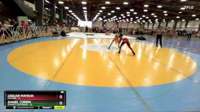 88 lbs Rd# 8- 12:30pm Saturday Final Pool - Daniel Corbin, Dynasty Deathrow vs Jaguar Maydun, Cali Red