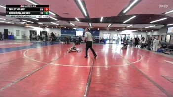 77 lbs 3rd Place Match - Christian Alfaro, Hawk Wrestling Club vs Finley Graff, Middleton Wrestling Club