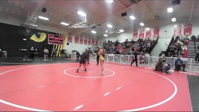 130 lbs Champ. Round 2 - Abigail Curtis, Temecula Valley vs Shayna Ward, Oakland Tech